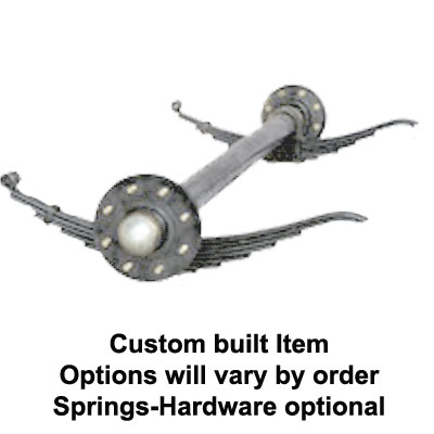 (image for) 7K Marine Trailer Axle Idler Zerk Lube 8 on 6 1/2" Galvanized