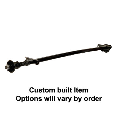 (image for) #8 Torflex Trailer Axle Idler 4 On 4" No Brake Flange