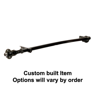 (image for) #8 Torflex Trailer Axle Idler 5 On 4.5" No Brake Flange