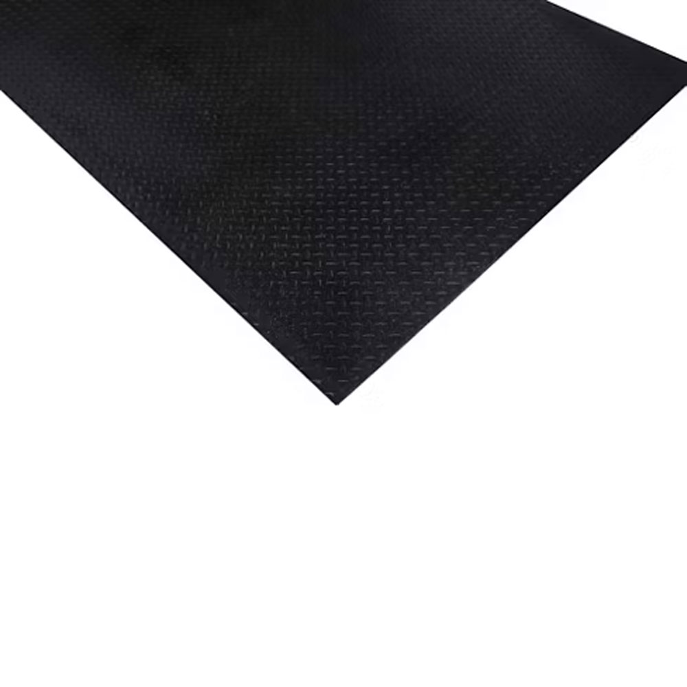 (image for) Horse-Stock Trailer Checkerplate Rubber Stall Mat 48" X 72" Dexter/Redneck #4872CPM