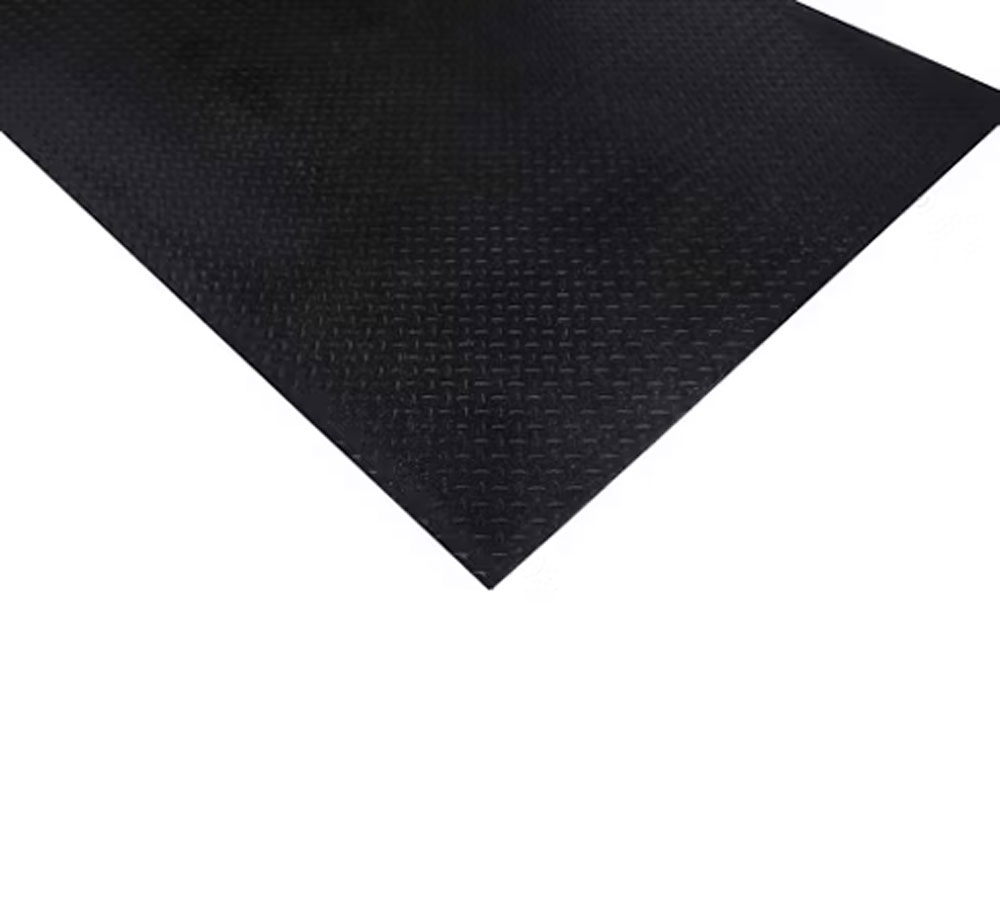 (image for) Horse-Stock Trailer Checkerplate Rubber Stall Mat 60" X 72" Dexter/Redneck #6084CPM