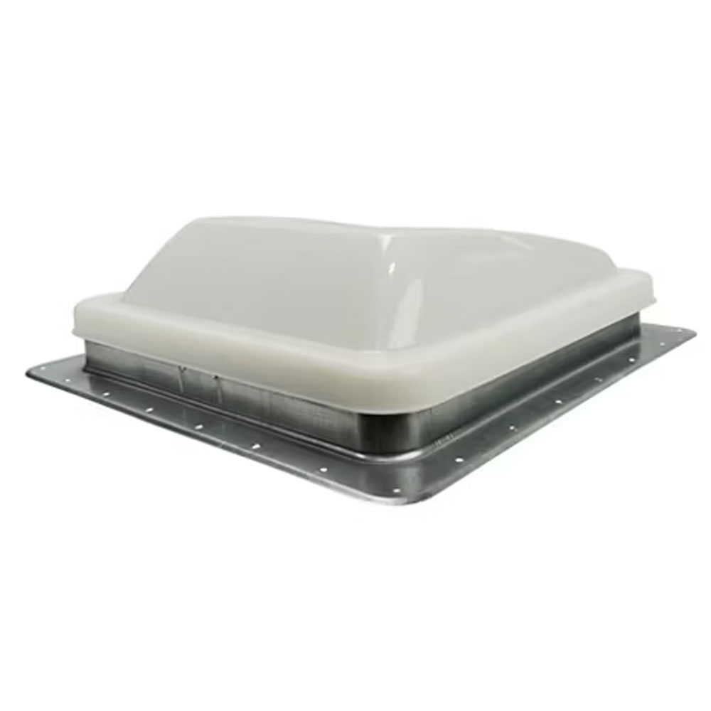 (image for) Trailer Ventadome Dome Roof Vent White with Screen Frame Dexter/Redneck #V2092-601-00