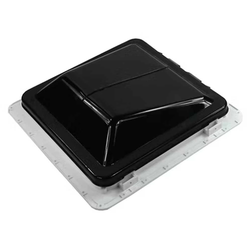(image for) Trailer Ventadome Dome Roof Vent Smoke with Screen and Poly Roof Flange Dexter/Redneck #V3092-603-00