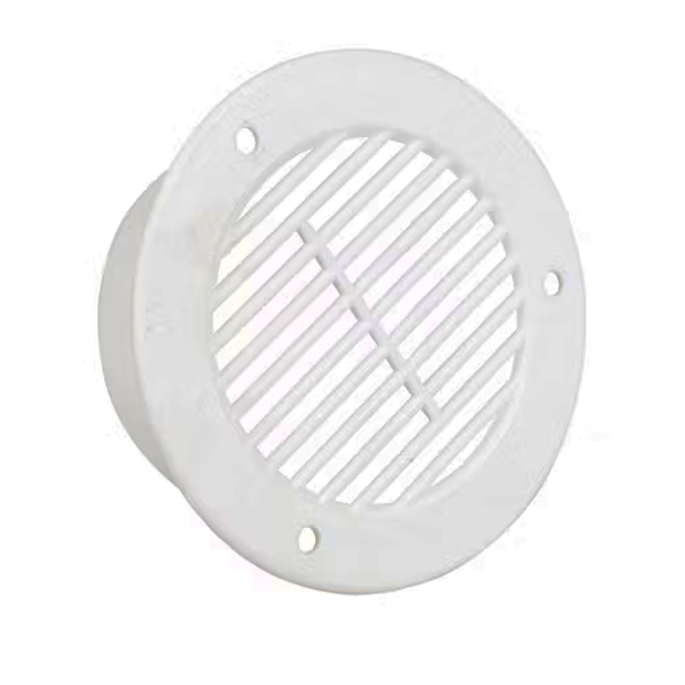 (image for) RV Camper Trailer Interior Tube Air Vent White Dexter/Redneck #WAVT2