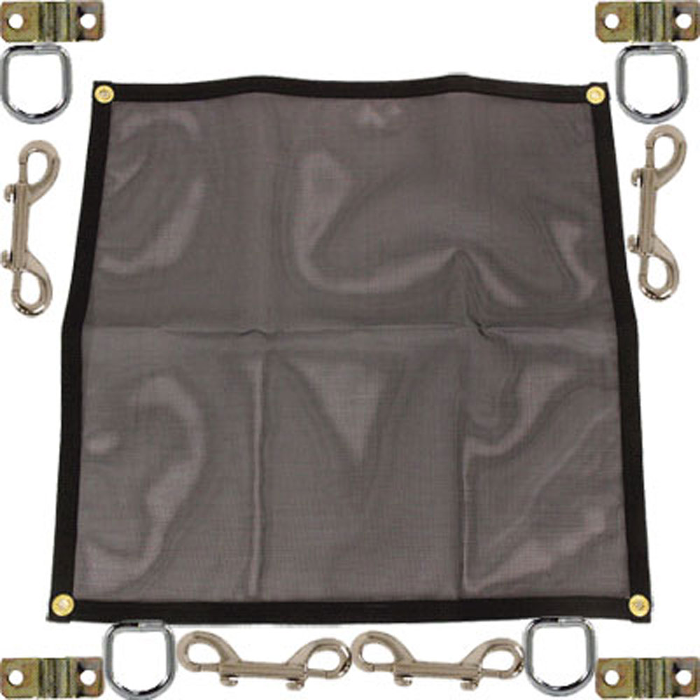 (image for) Horse Stock Trailer Window Netting Kit 28" X 35'' Dexter/Redneck #WN2835KIT