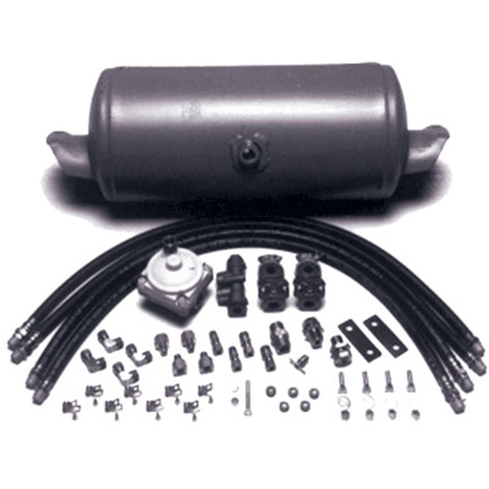 (image for) Tandem Axle Trailer With Spring Brakes Air/Hydraulic Brake Kit Dexter/Redneck #8202-1KT