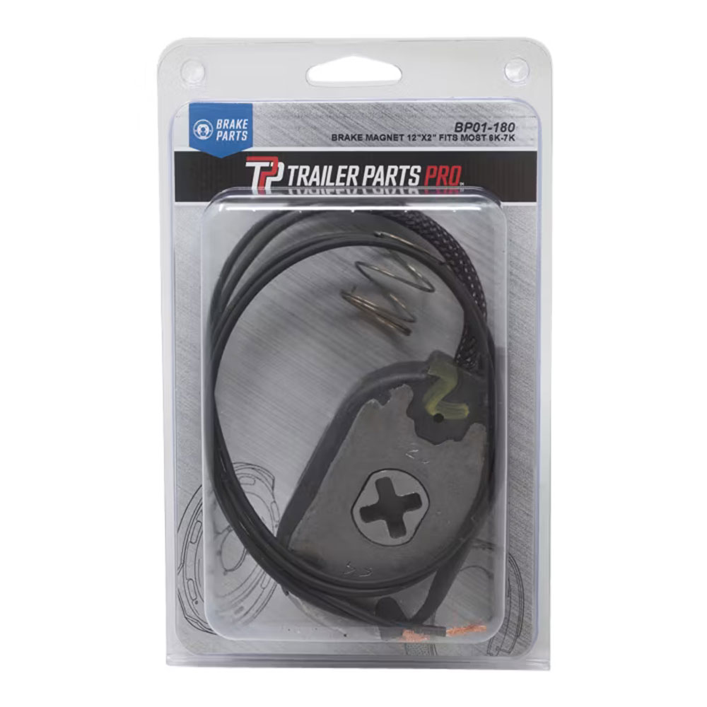 (image for) Trailer Electric Brake Magnet Oval 12"X2" Brake 7k Dexter/Redneck #BP01-180