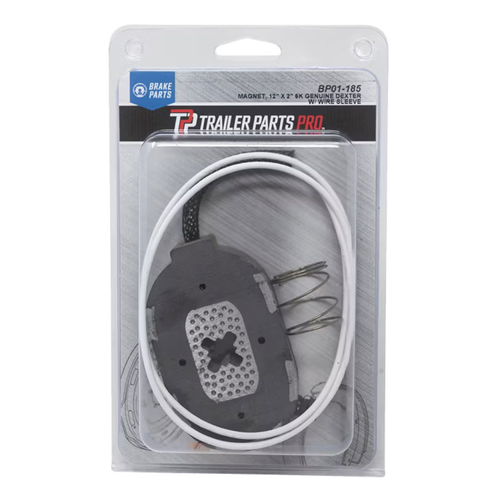 (image for) Trailer Electric Brake Magnet 12" X 2" Brake Oblong 6k Dexter/Redneck #BP01-185