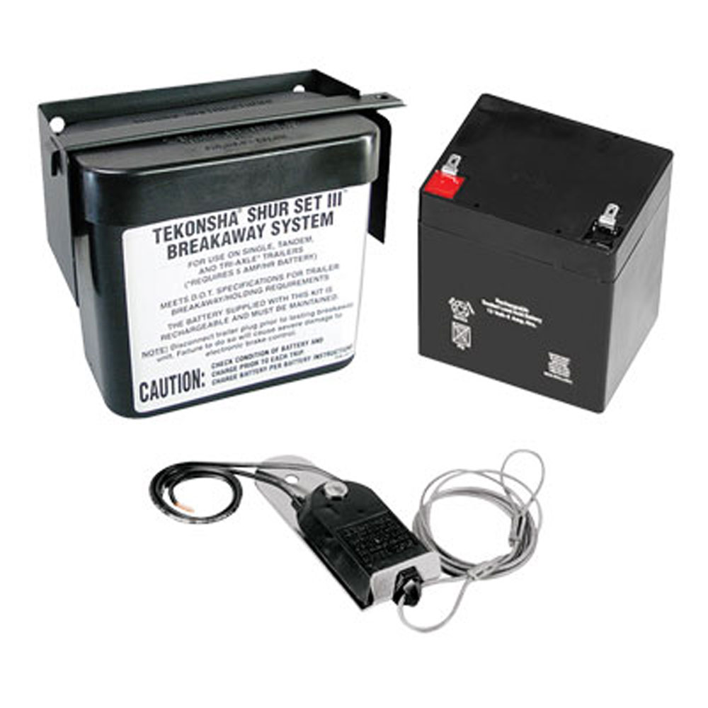 (image for) Trailer Breakaway Top-Load Electric Brakes No Charger Dexter/Redneck #20010