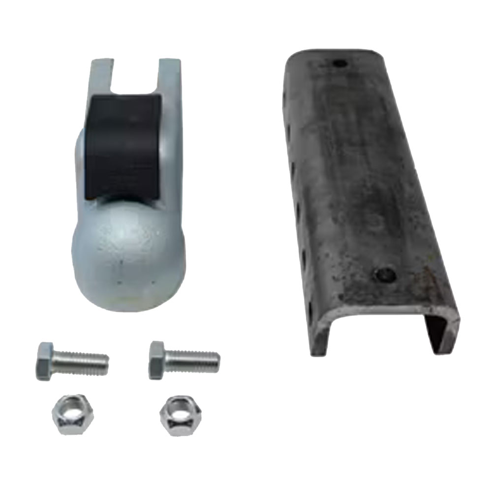 (image for) Trailer Demco Adjustable Coupler Kit 20k With Bolts-Channel Dexter/Redneck #14040-95KT-CXL20K