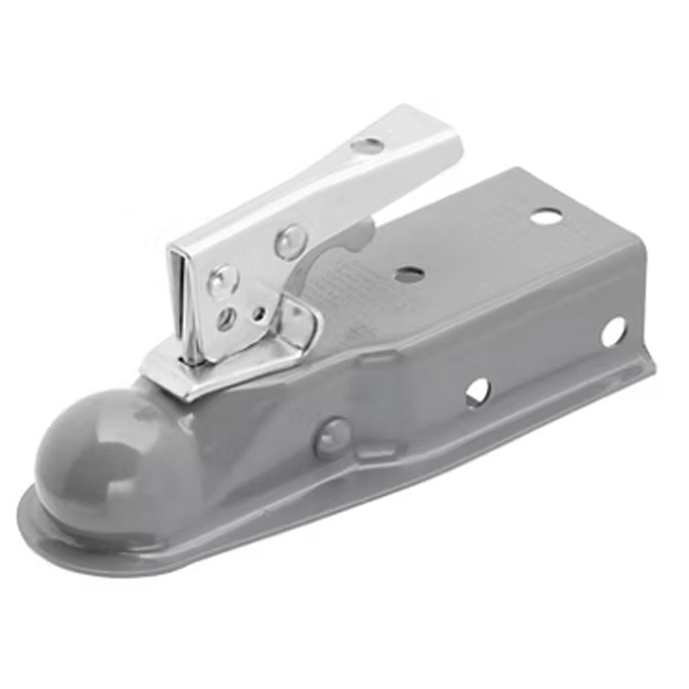 (image for) Trailer Fulton Tongue Coupler Straight 2" Ball 3" Tongue 3.5k Dexter/Redneck #22300