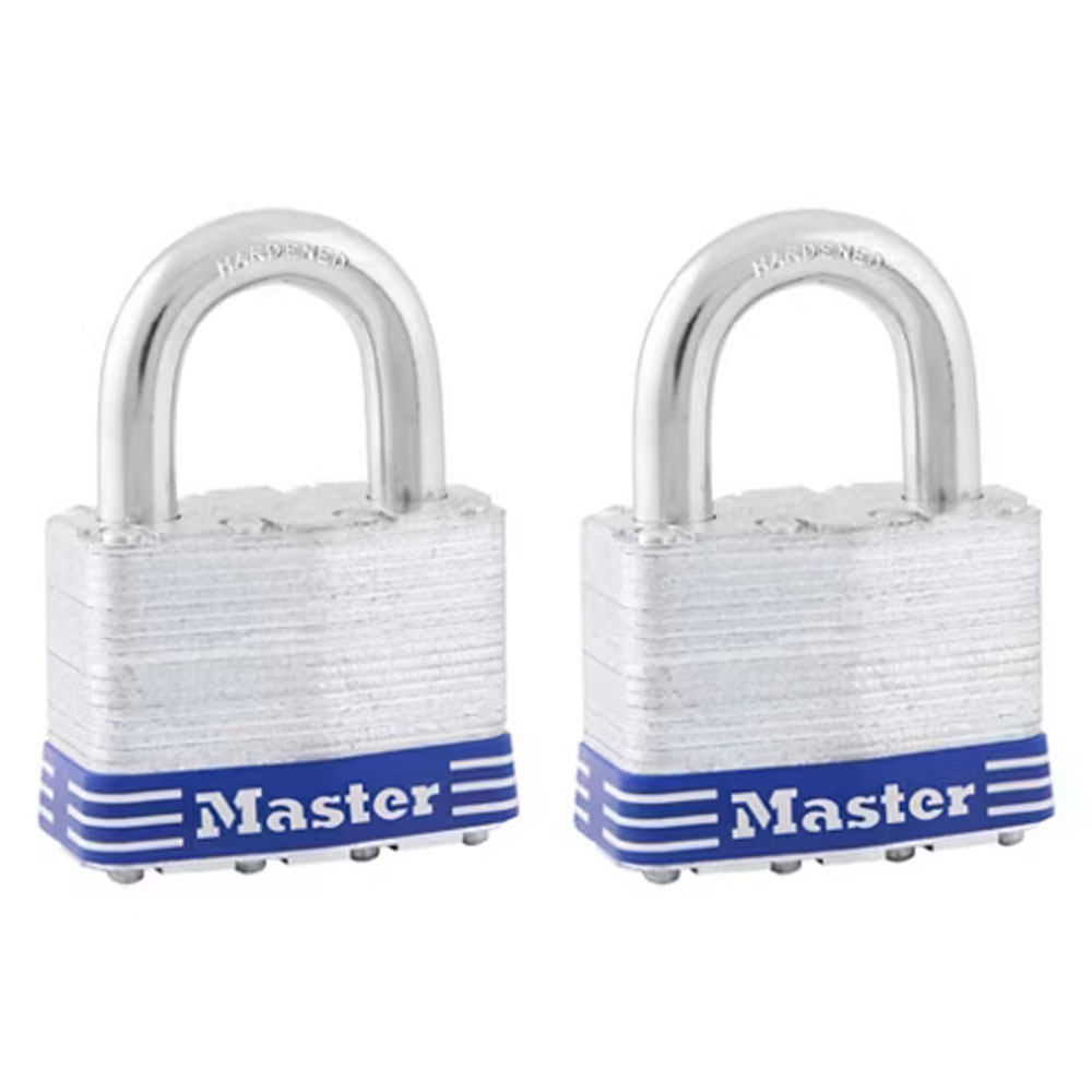 (image for) Laminated Padlock Twin Pack Keyed Alike Dexter/Redneck #5T