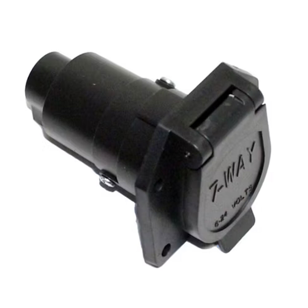 (image for) Trailer Wiring Connector Vehicle End 7 Way Blade RV Dexter/Redneck #12-707