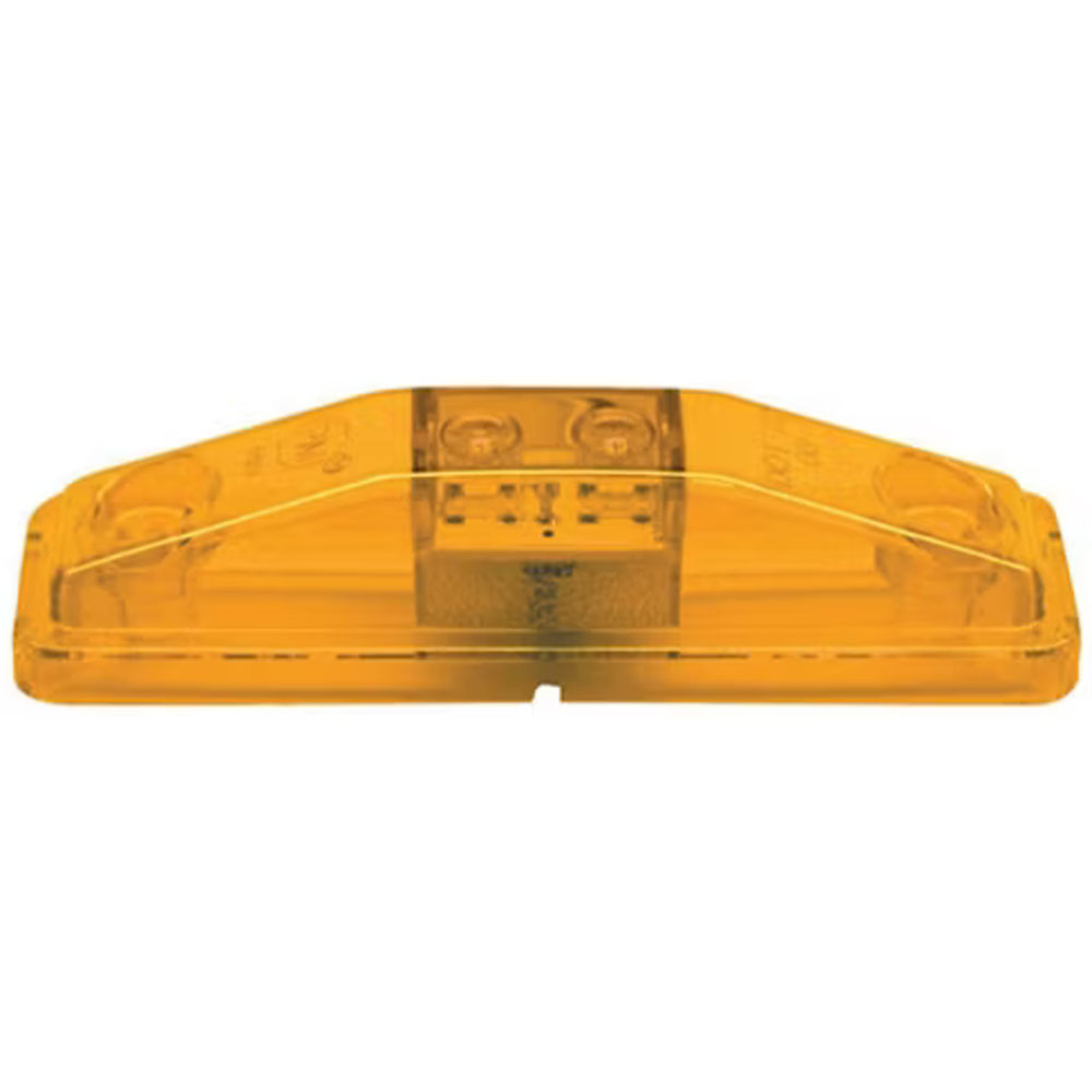 (image for) Trailer Marker Clearance Light LED 4" Rectangular Amber Standard Dexter/Redneck #169A