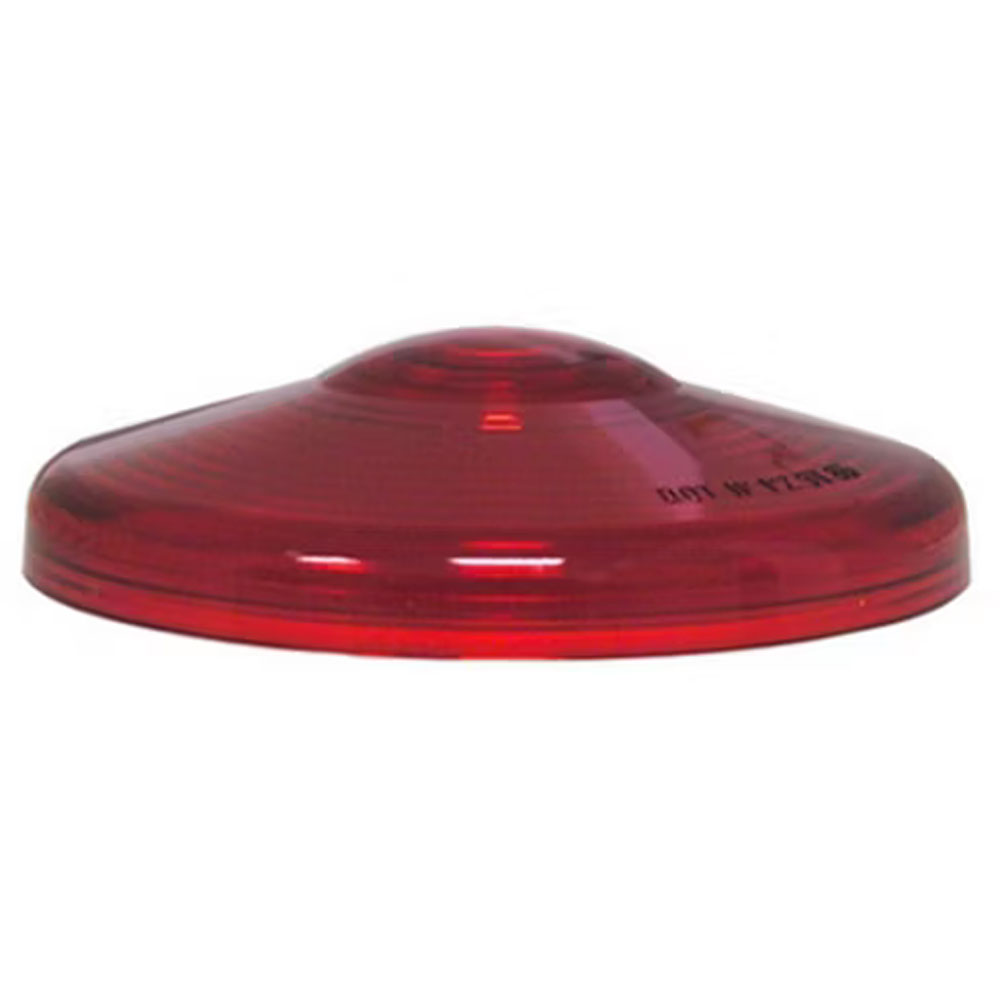 (image for) Trailer Stop/Tail/Turn Light 313-2 Replacement Red Lens Dexter/Redneck #338-15R