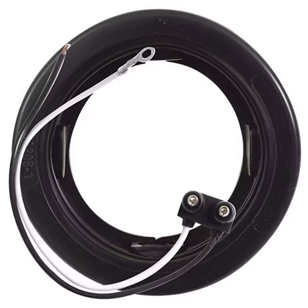 (image for) Trailer Light Recess Mount Grommet & Pigtail 2-1/2" Round Dexter/Redneck #A-57GK