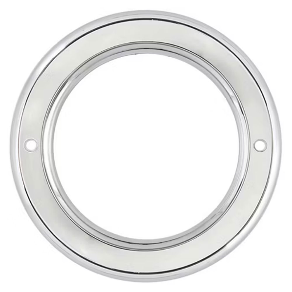 (image for) Trailer Light Chrome Grommet Cover 4" Round Dexter/Redneck #A45CGB