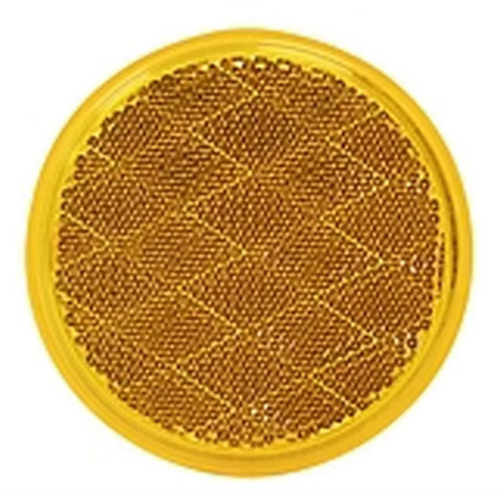 (image for) Trailer Reflector Amber 3 1/4" Round Dexter/Redneck #B475A