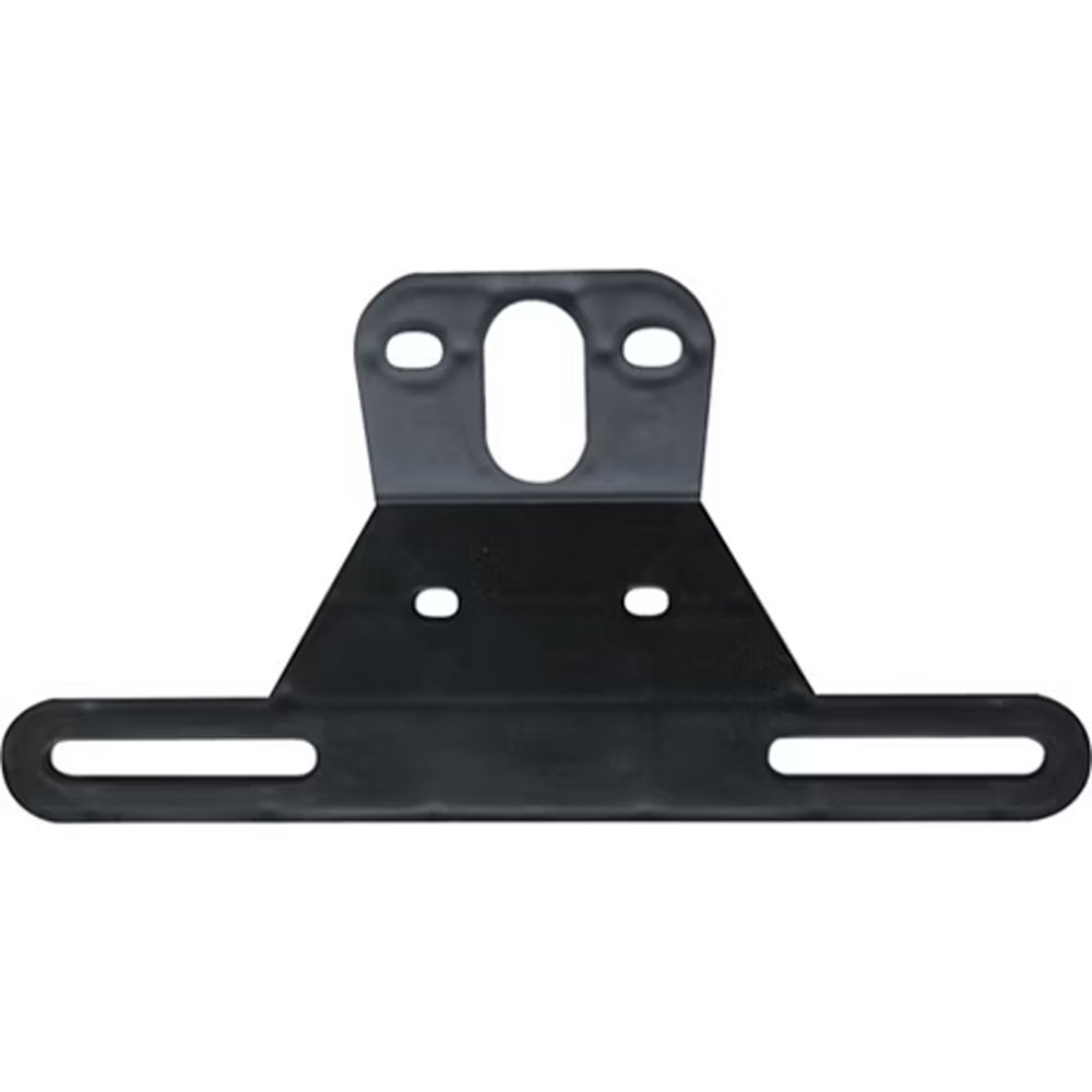 (image for) Trailer License Plate Bracket Black Plastic Dexter/Redneck #LP-10SB