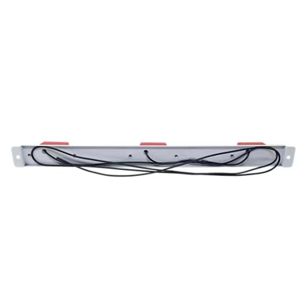 (image for) Trailer Identification Light Bar Incandescent 14.38" 3 Bulb Red Dexter/Redneck #LT01-300