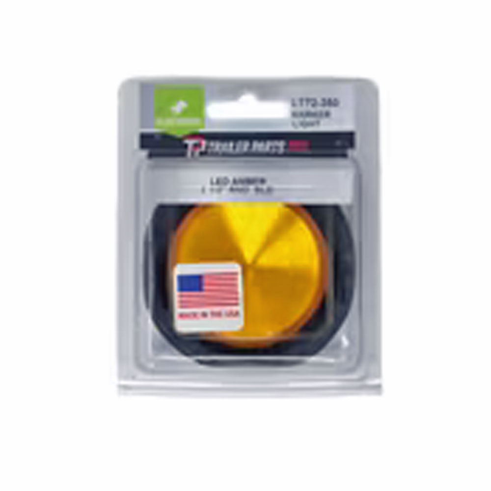 (image for) Trailer Marker Clearance Light LED 2.5" Round Amber Dexter/Redneck #LT72-350