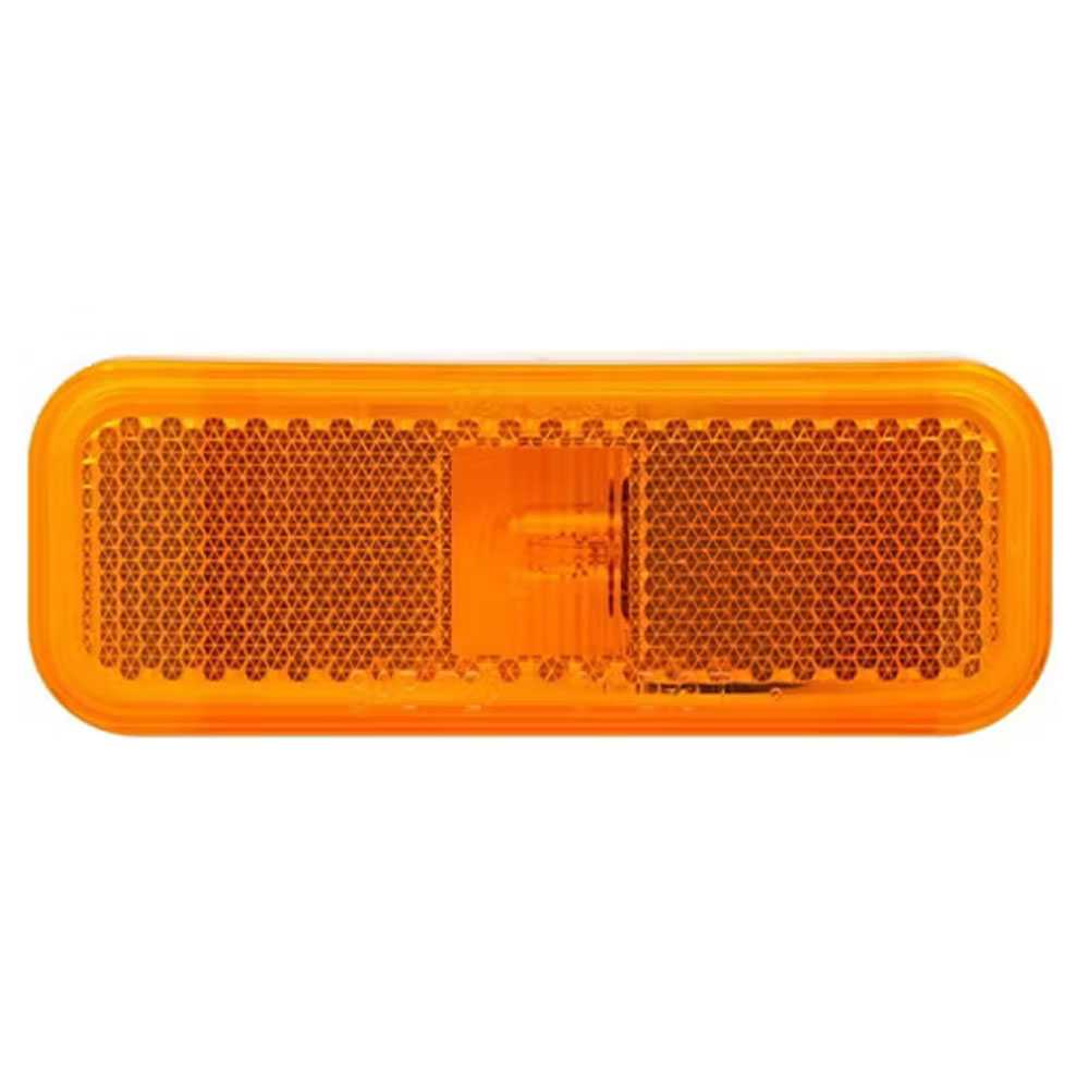 (image for) Trailer Marker Clearance Light 4" Incandescent Amber Reflex Dexter/Redneck #MC-44AB