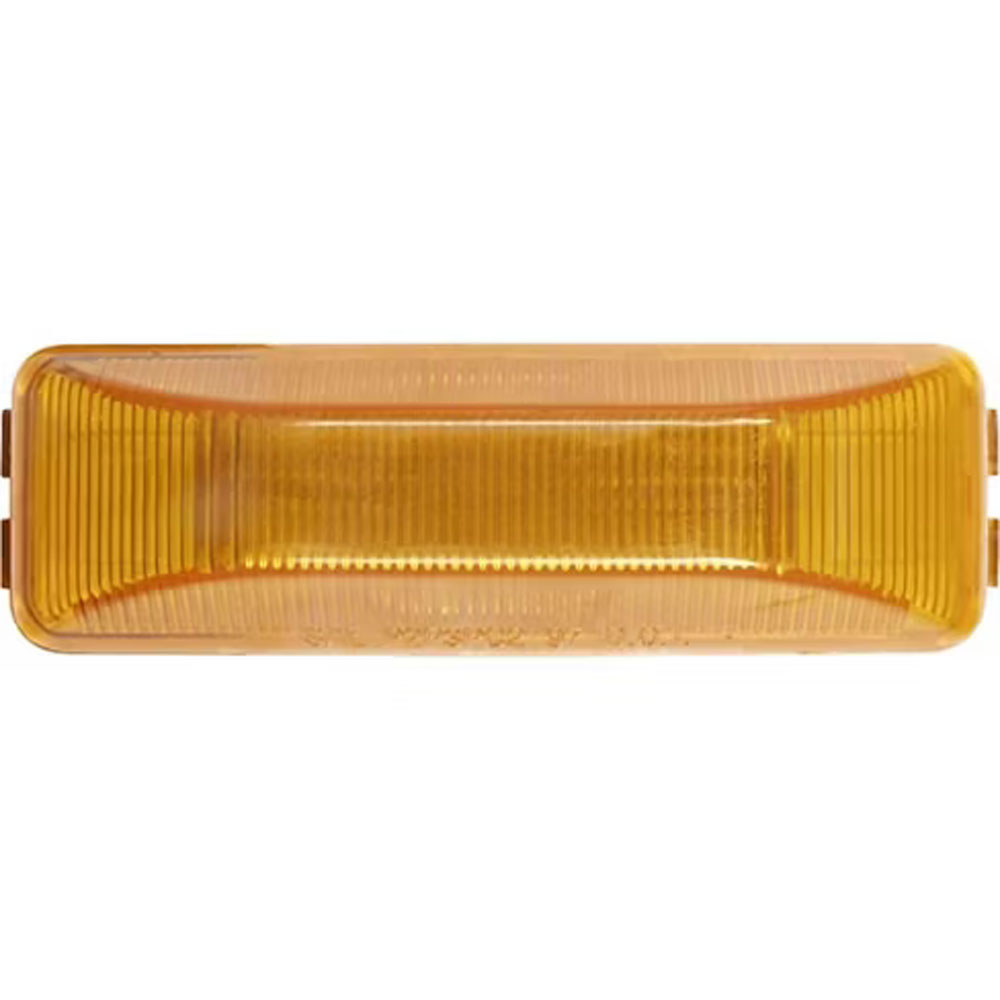 (image for) Trailer Marker Clearance Light Incandescent 3.94" Rectangular Amber Thinline Standard Dexter/Redneck #MC-65AB