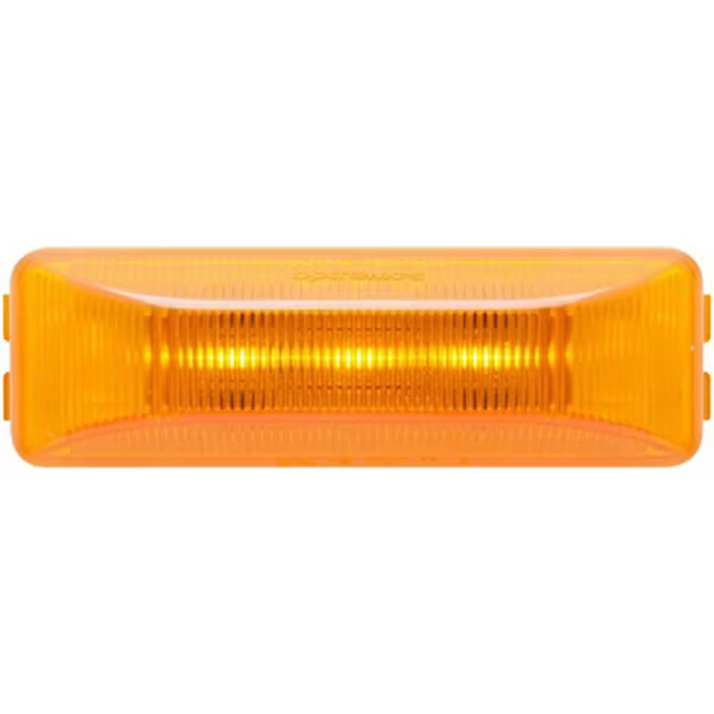 (image for) Trailer Marker Clearance Light LED 3.94" Rectangular Amber Thinline Dexter/Redneck #MCL-65AB