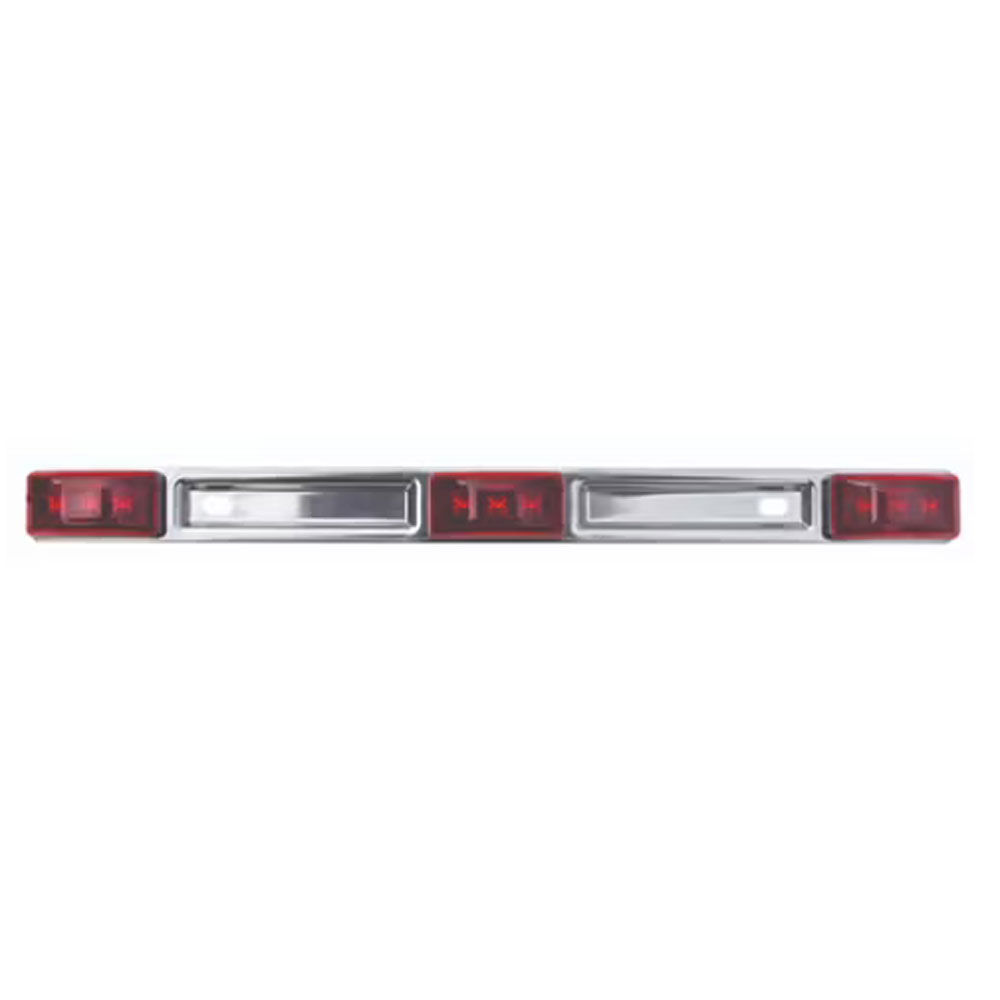 (image for) Trailer Identification Light Bar LED 14.25" 9 Diode Waterproof Red Dexter/Redneck #MCL-97RB
