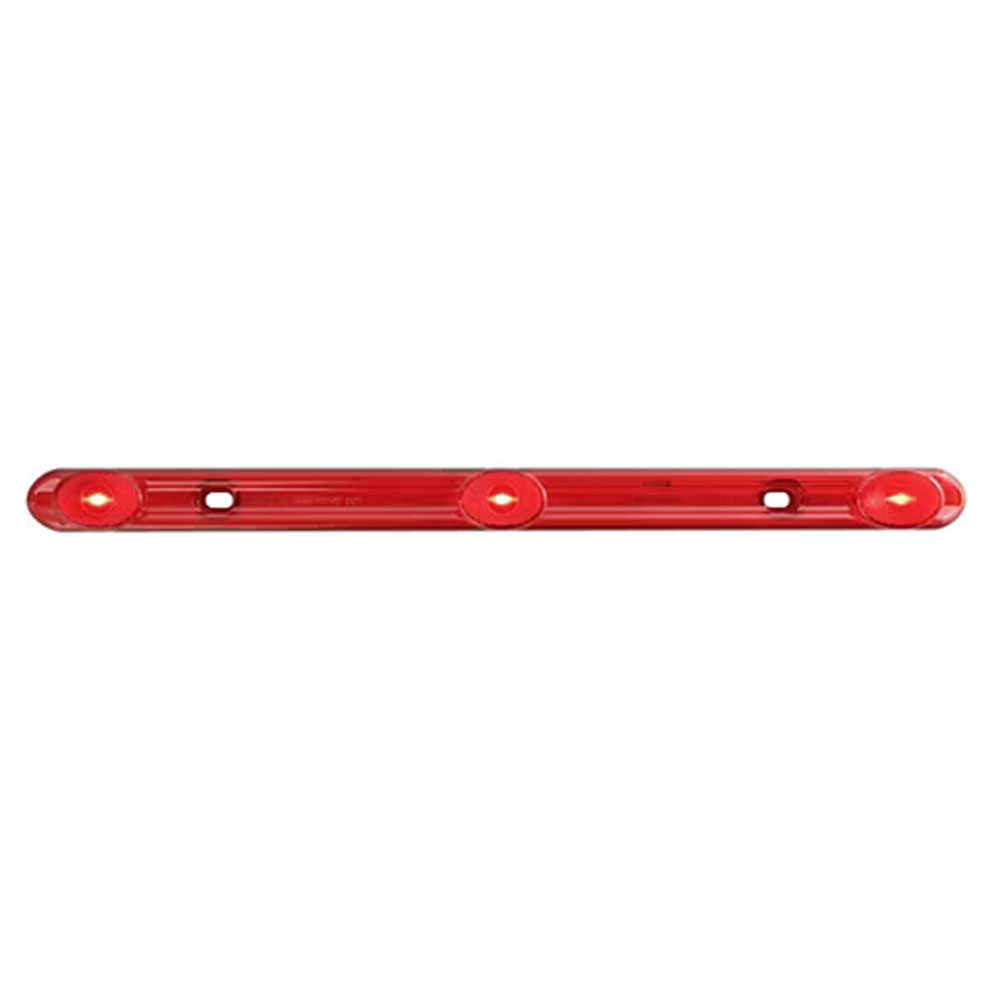 (image for) Trailer Identification Light Bar LED 13.25" 3 Diode Waterproof Red Dexter/Redneck #MCL98RB