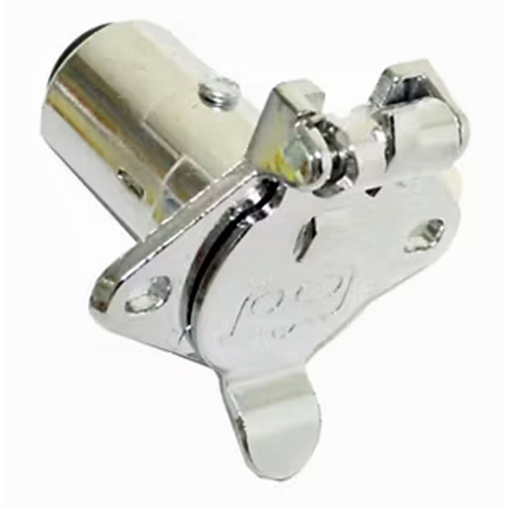 (image for) Trailer Wiring Connector Vehicle End 6 Way Round Zinc Dexter/Redneck #S602