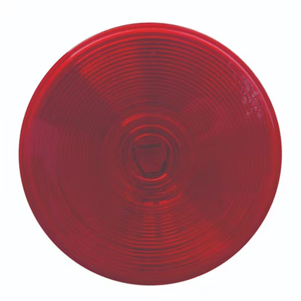 (image for) Trailer Stop/Turn/Tail Light Only Incandescent 4'' Round 2 Bulb Red Standard Dexter/Redneck #ST-45RB