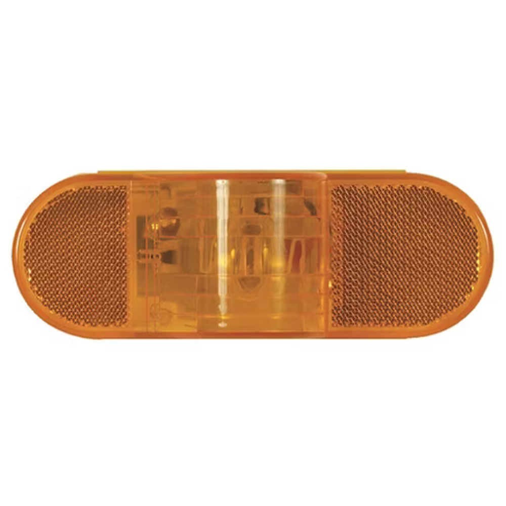 (image for) Trailer Park/Turn Light Only Incandescent 6'' Oval 1 Bulb Amber Mid-Ship Dexter/Redneck #ST75AB