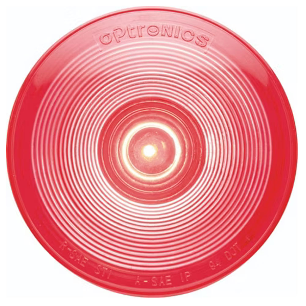(image for) Trailer Stop/Turn/Tail LED Light 4'' Round Red One Diode Dexter/Redneck #STL003RB