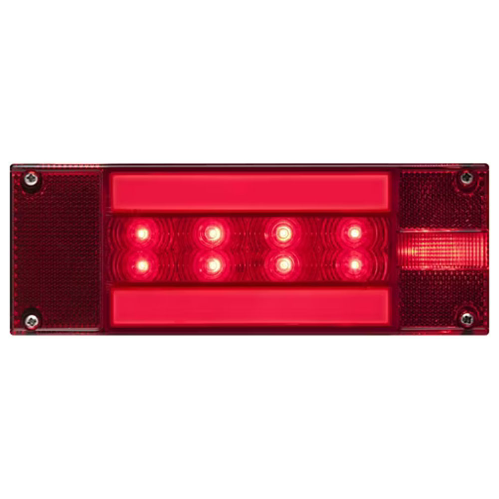 (image for) Marine Trailer Stop/Turn/Tail Light Only LED 6 Funcion Red Right Hand Dexter/Redneck #STL116RB
