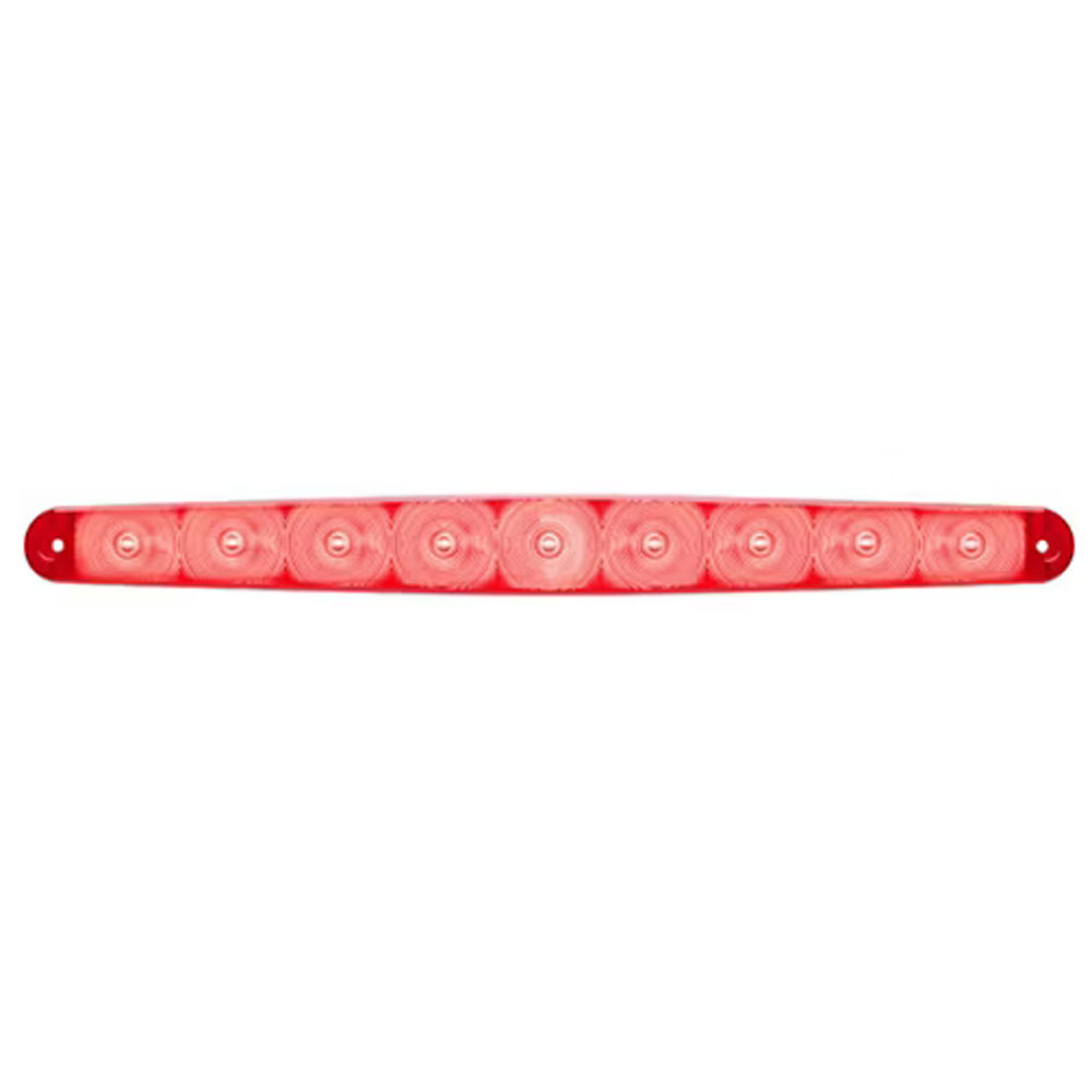 (image for) Trailer Stop/Turn/Tail Light Only LED 15" Oblong 9 Diode Red Dexter/Redneck #STL63RB