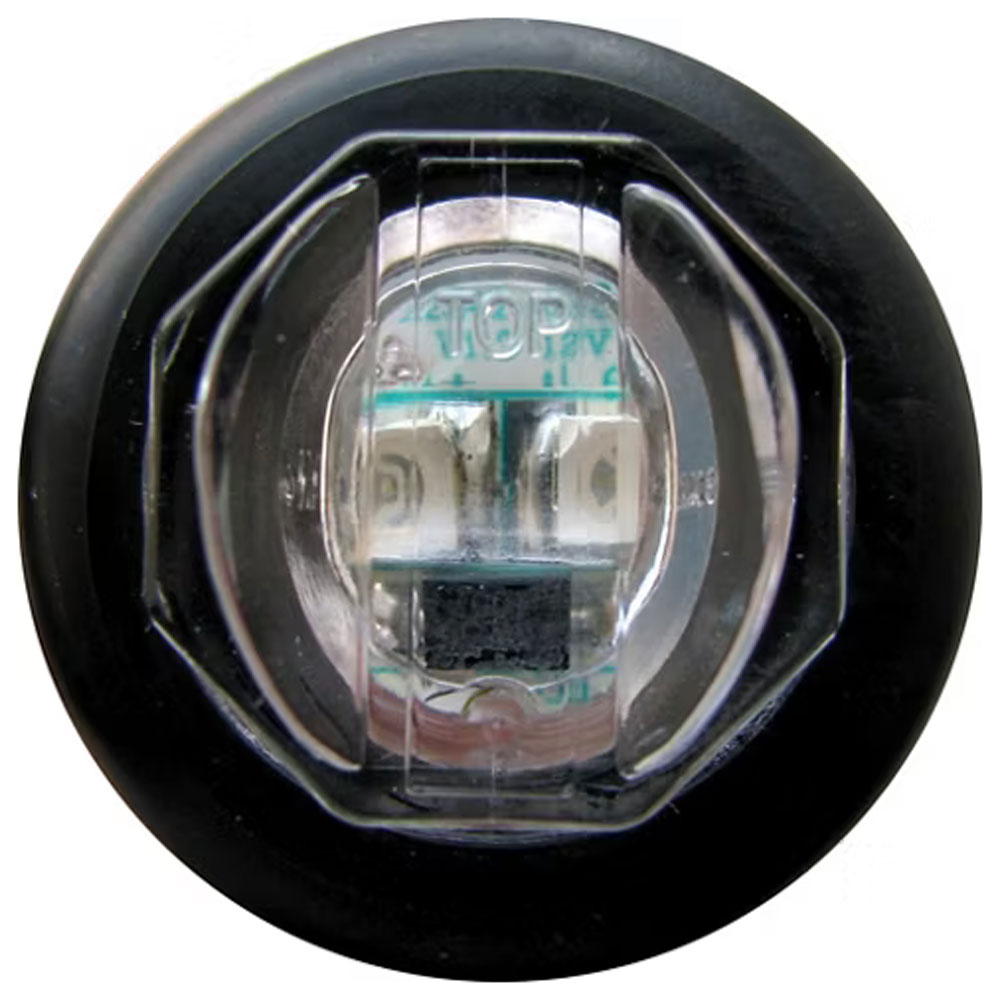 (image for) Trailer Utility Light Only LED 3/4" Round 2 Bulb Standard Dexter/Redneck #UCL-11CKB