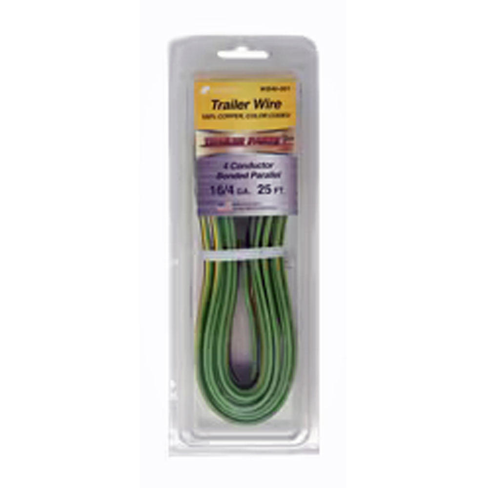 (image for) Wire Bonded Parallel 16/4 White/Brown/Yellow/Green Dexter/Redneck #WB46