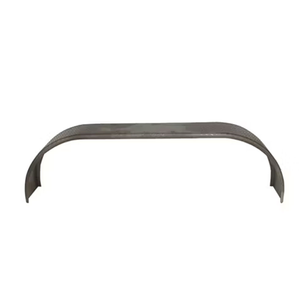 (image for) Straight Tandem Axle Steel Tread Plate Trailer Fender 15-16" Tire Dexter/Redneck #2112-T