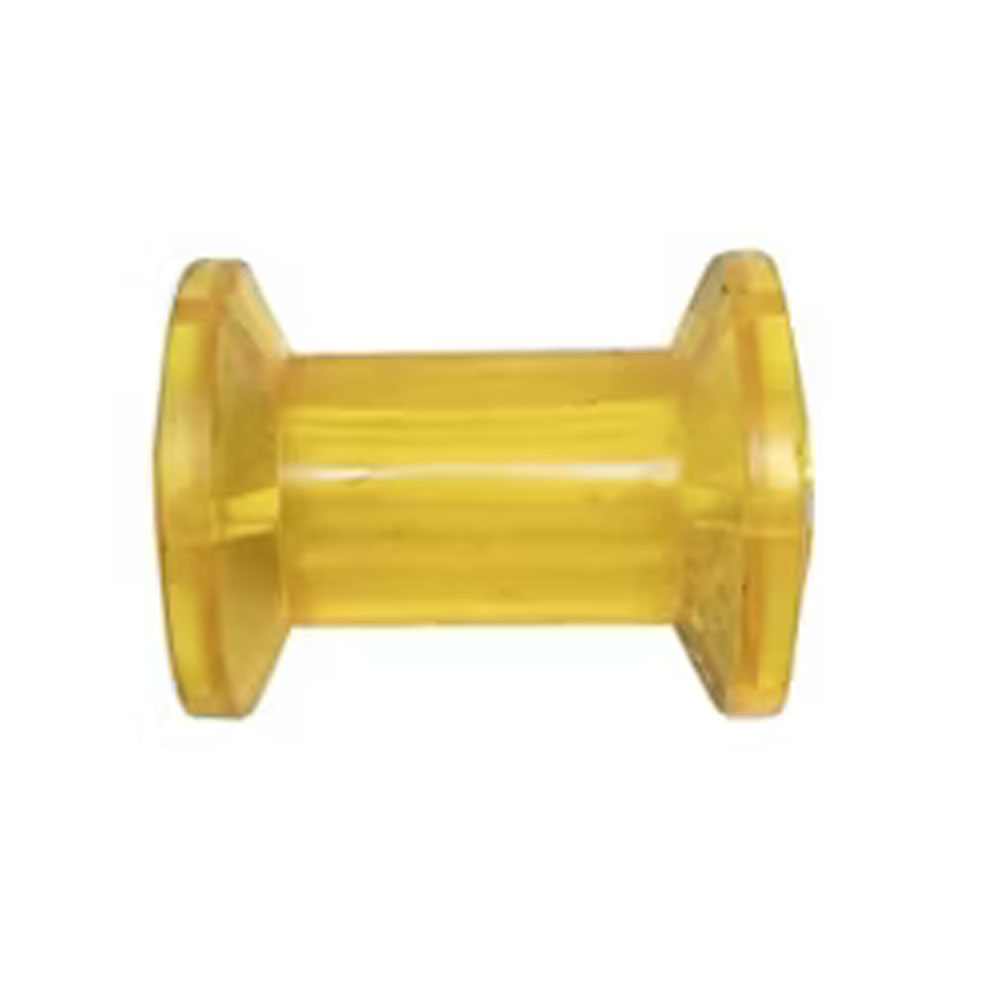 (image for) Boat Trailer 4" Keel Roller Amber PVC Dexter/Redneck #MBR4AS