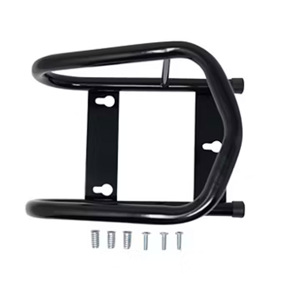 (image for) Enclosed Trailer Motorcycle Wheel Chock Black Powder Dexter/Redneck #MWCB