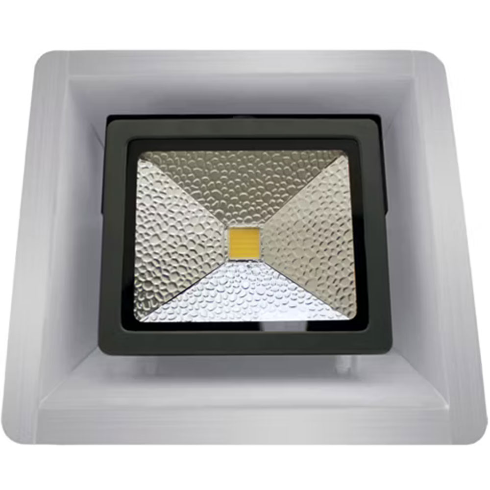 (image for) Enclosed Trailer Aluminum Recessed Light Bucket Kit Dexter/Redneck #SPRLB2L