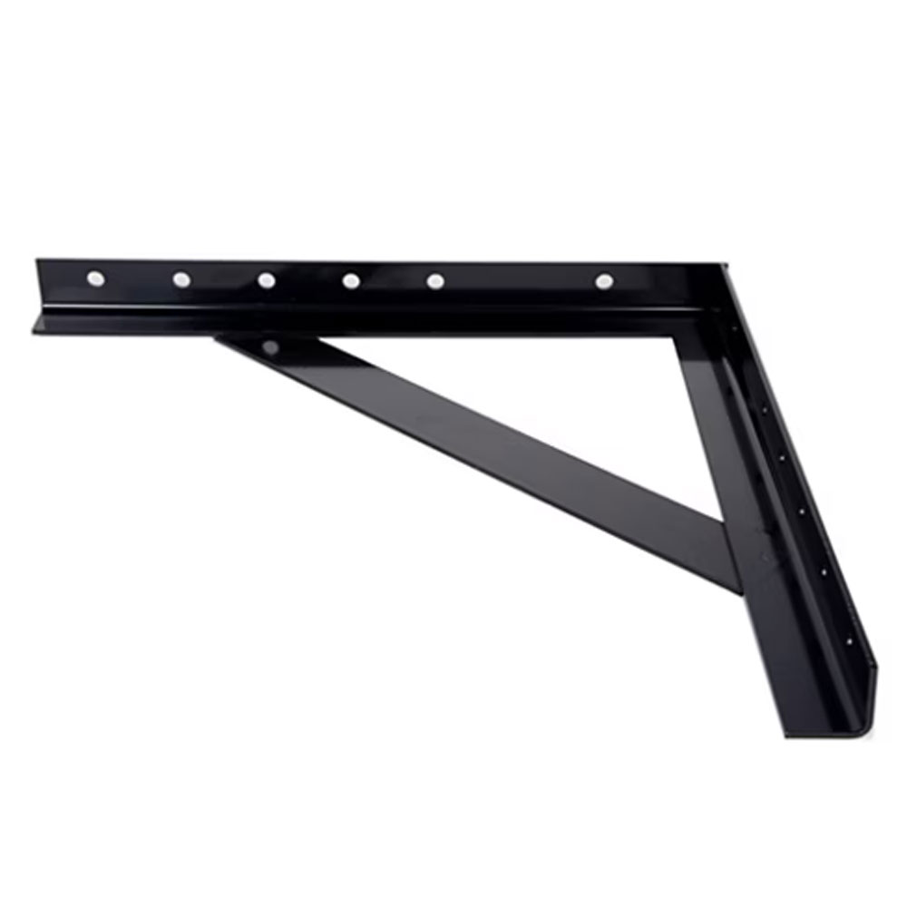 (image for) Trailer Underbody Toolbox Mounting Bracket Gloss Black Dexter/Redneck #UB-BRACKET