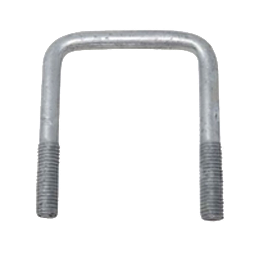 (image for) Square U-bolt 3 1/16" x 3.25" Galvanized Dexter/Redneck #UBGC12X306X325