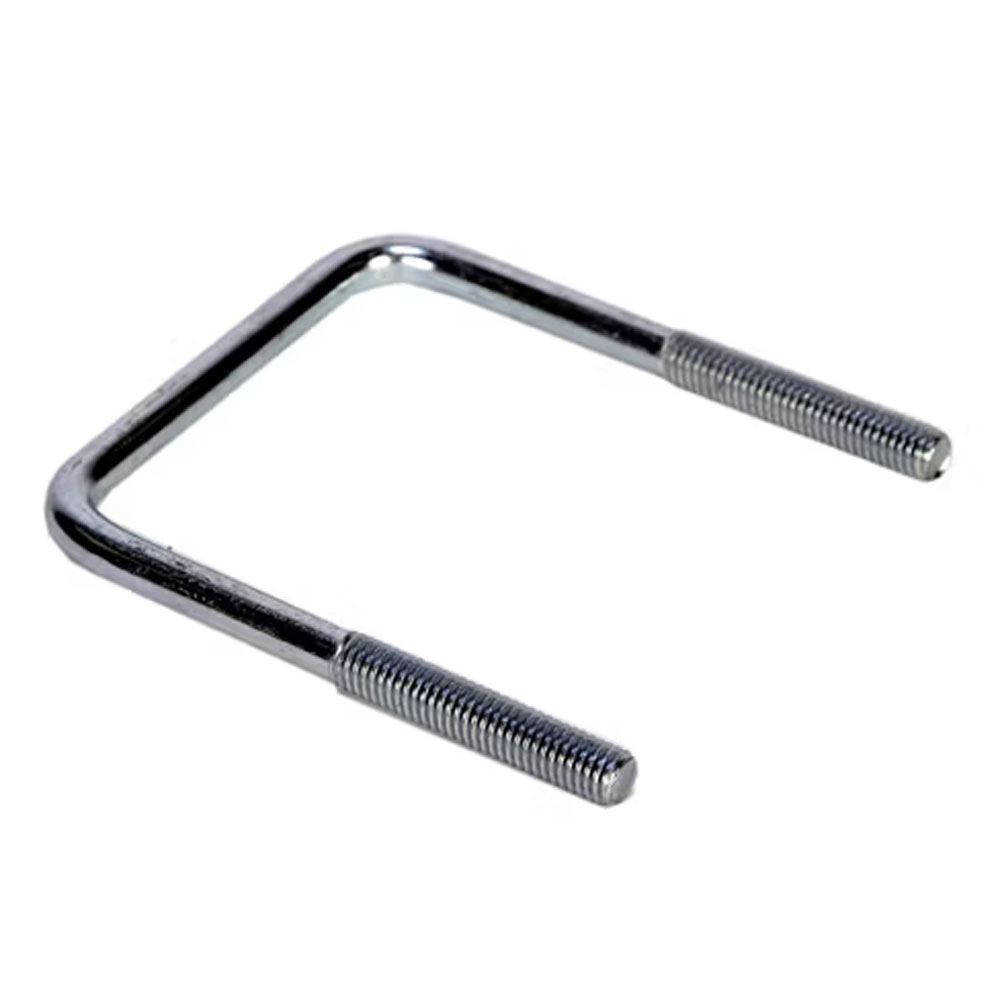 (image for) Square U-Bolt Square 3/8 X 4.25" Zinc Dexter/Redneck #UBZC38X338X425