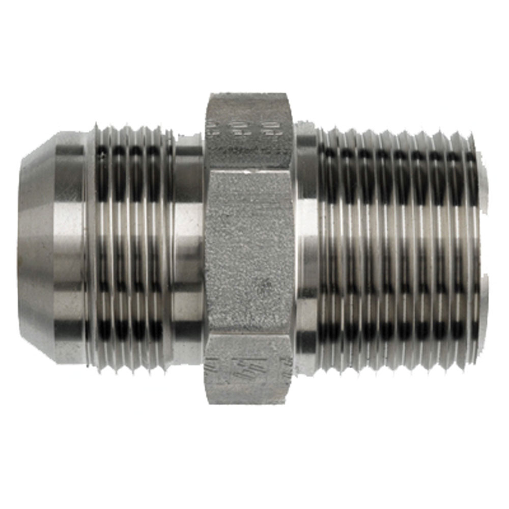 (image for) Hydraulic Straight Fitting 7/16" x 1/2" Dexter/Redneck #FG-2404-04-08