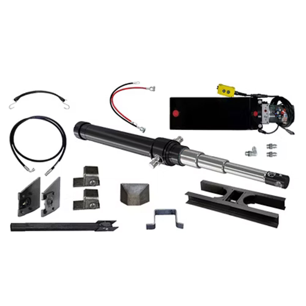 (image for) Trailer PowerHoist 12k Telescopic Dump Kit Dexter/Redneck #PCTL12012XHS-S122-S28