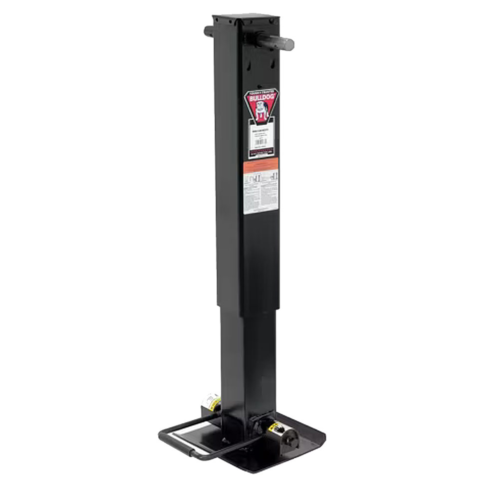 (image for) Bulldog Dropleg Jack Medium Duty 12k Side Wind Twin Cam Dexter/Redneck #182701TC