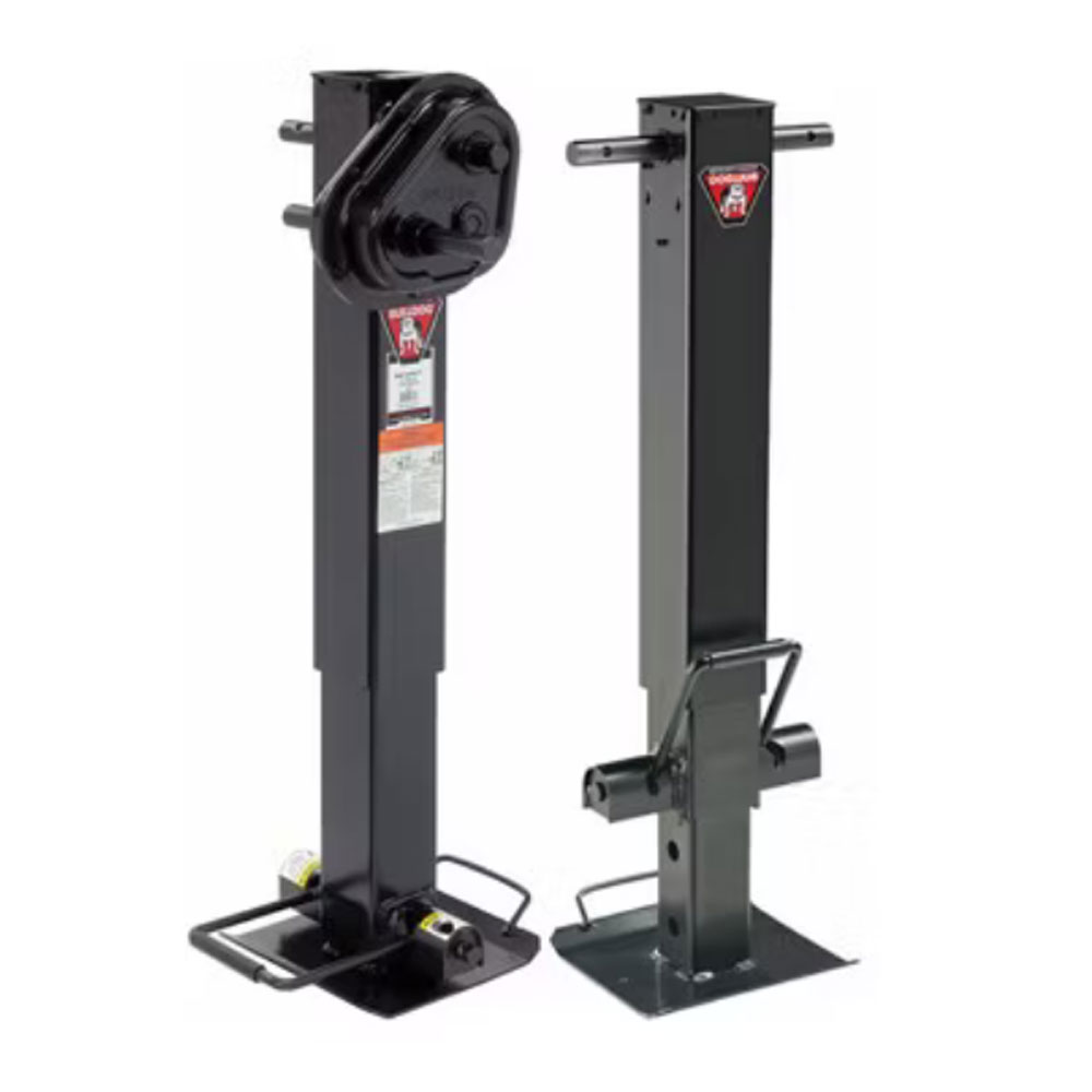 (image for) Trailer Drop Leg Jack Heavy Duty 50K Dexter/Redneck #TWINCAMSET