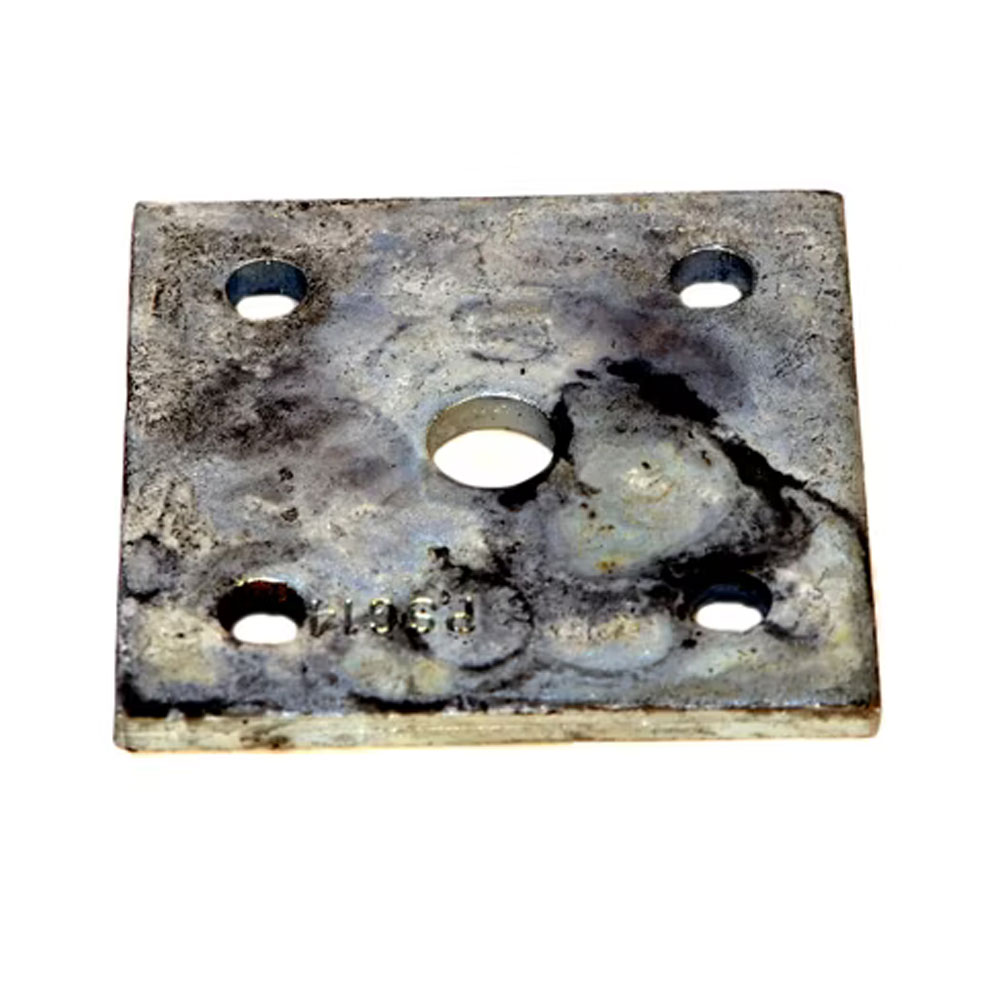 (image for) Trailer Galvanized Suspension U-Bolt Axle Plate 1 3/4'' Round Axle Dexter/Redneck #117535-G